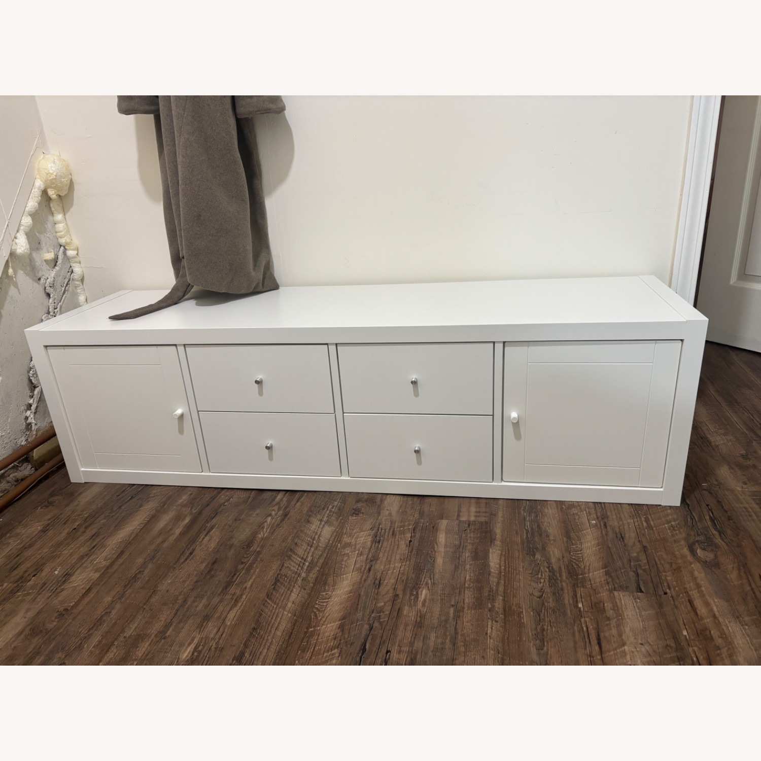 IKEA Kallax White Wood Wall Unit - image-2