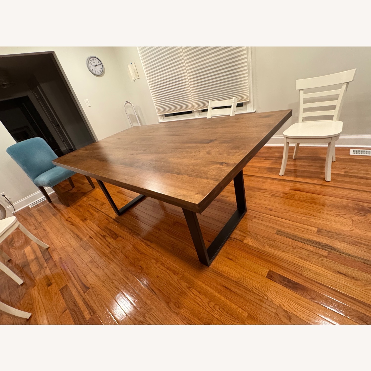 Arhaus Dark Brown Wood Dining Table - image-3