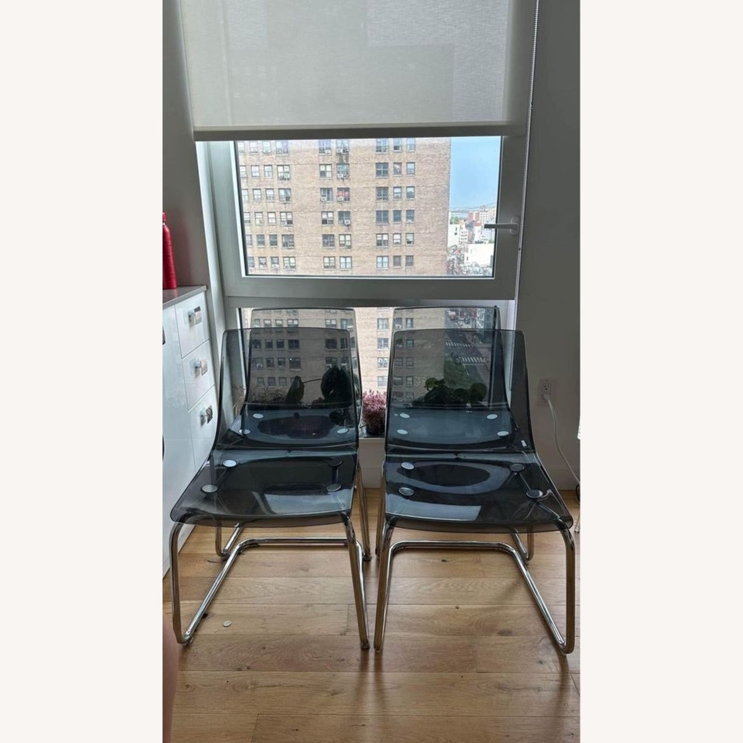 IKEA Tobias Dining Chairs Grey x4 - image-2