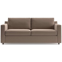 Crate & Barrel Dark Gray Davis Queen Sleeper Sofa