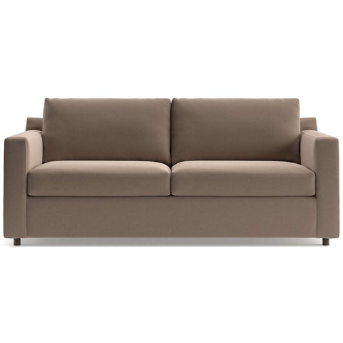 Used Crate & Barrel Dark Gray Davis Queen Sleeper Sofa for sale on AptDeco