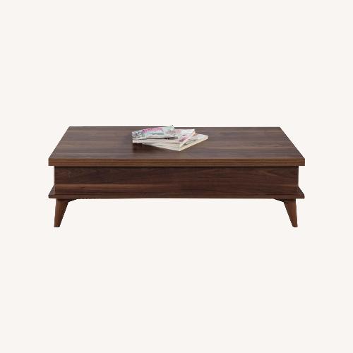 Used Lift Top Coffee Table, Walnut for sale on AptDeco