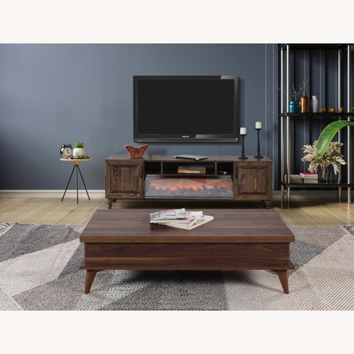 Used Lift Top Coffee Table, Walnut for sale on AptDeco