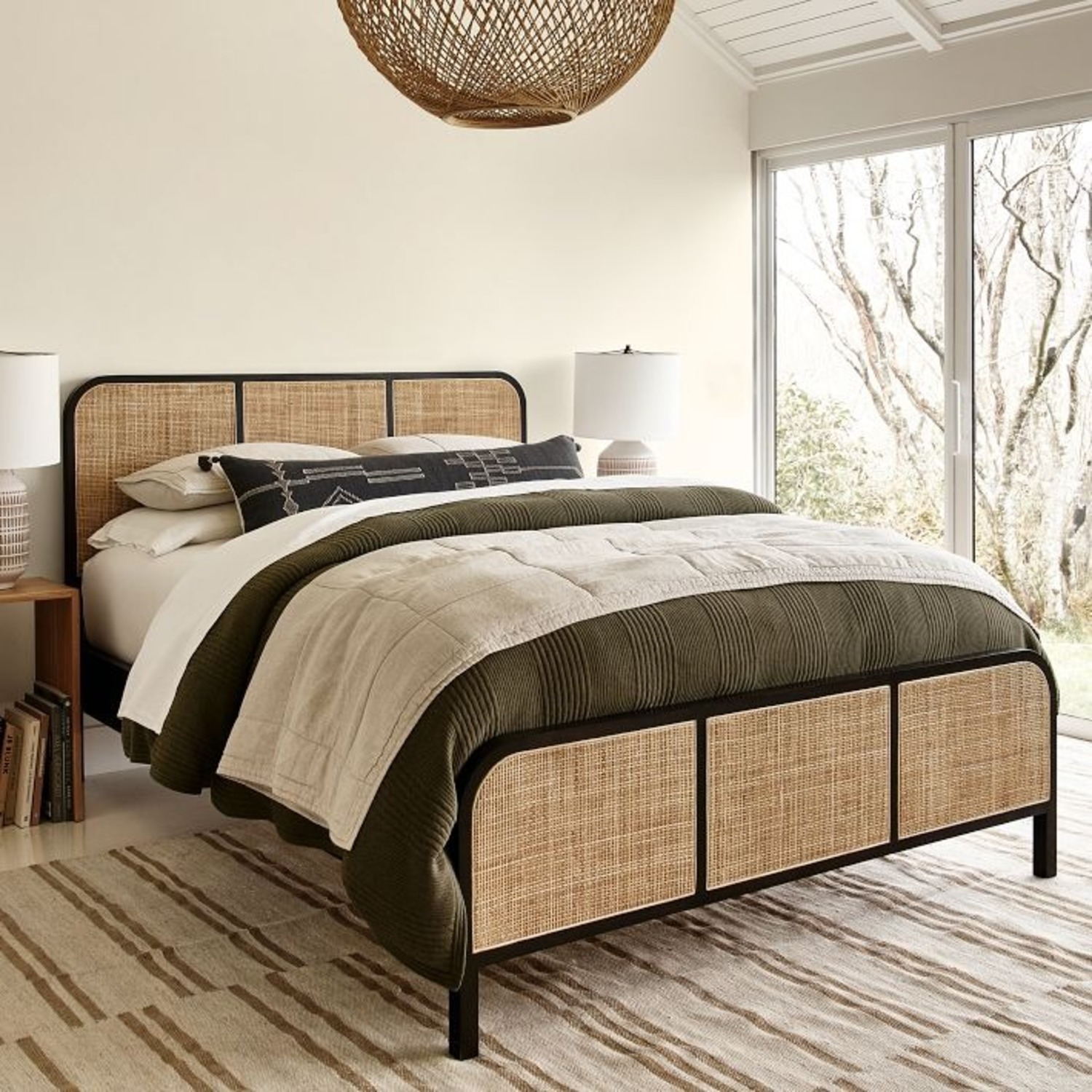 West Elm King Size Bed