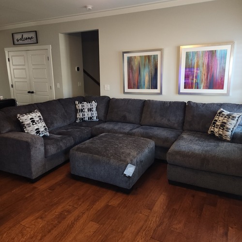 Used Ashley Furniture Dark Gray 3+ Piece Sectional for sale on AptDeco