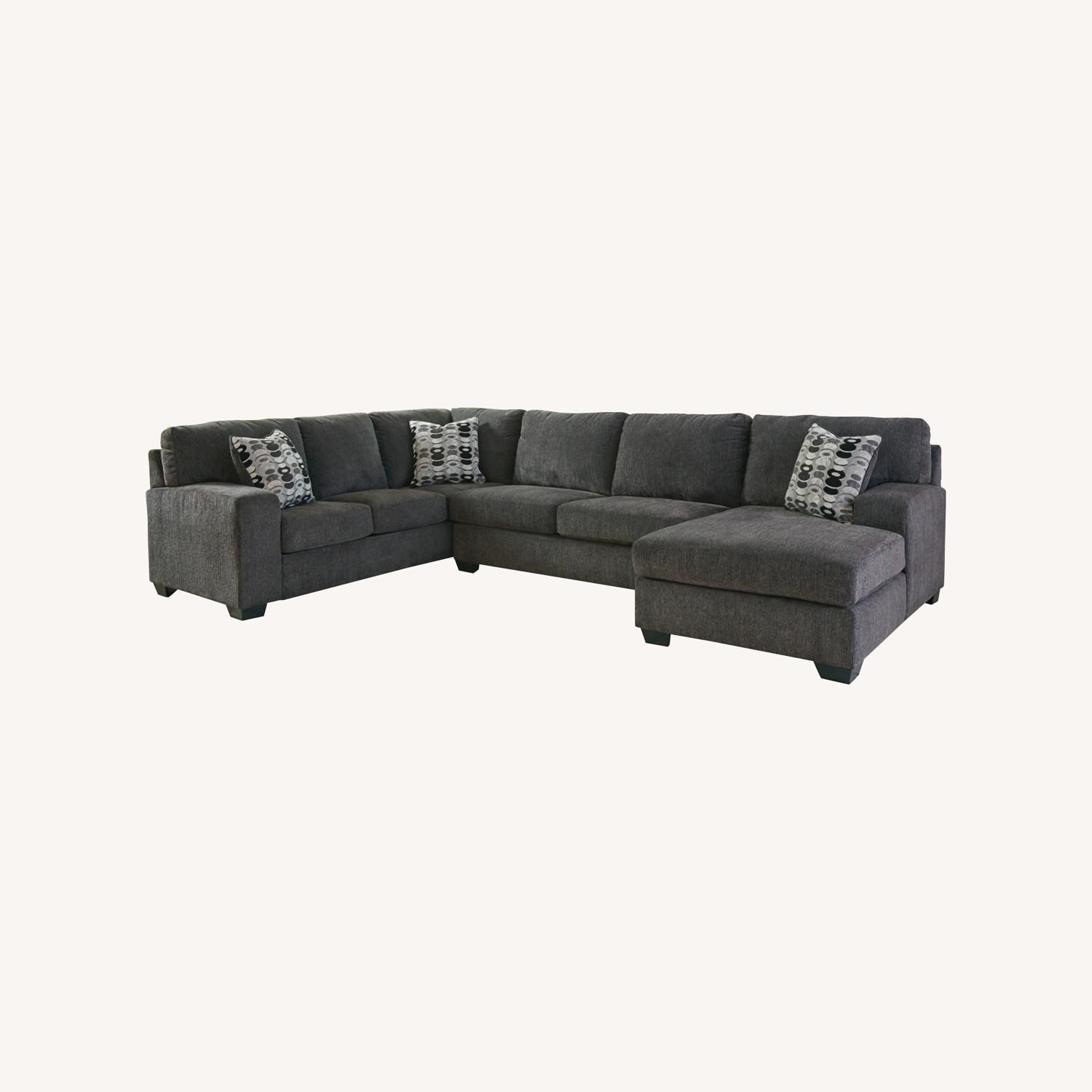 Ashley Furniture Dark Gray 3+ Piece Sectional - image-0