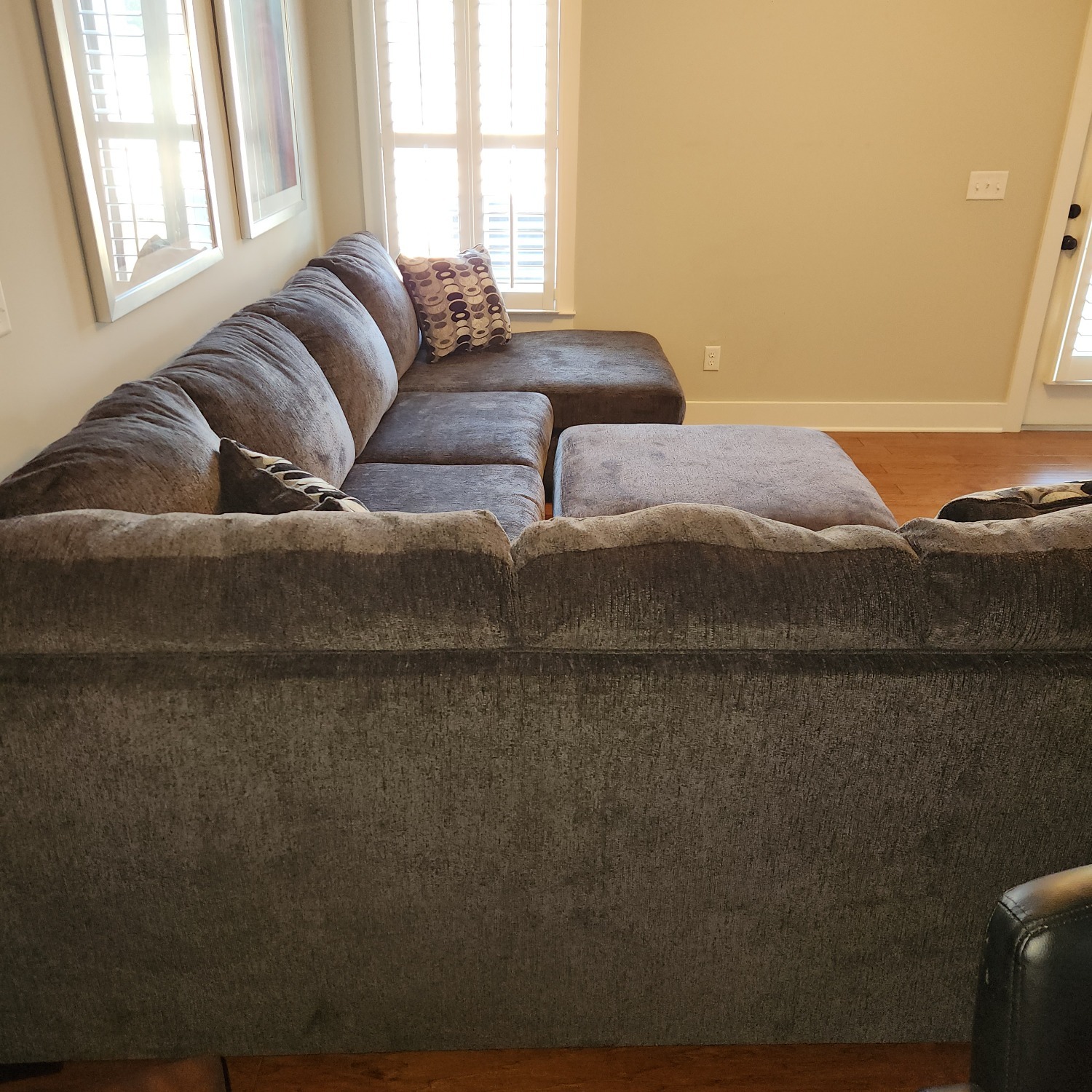 Ashley Furniture Dark Gray 3+ Piece Sectional - image-2