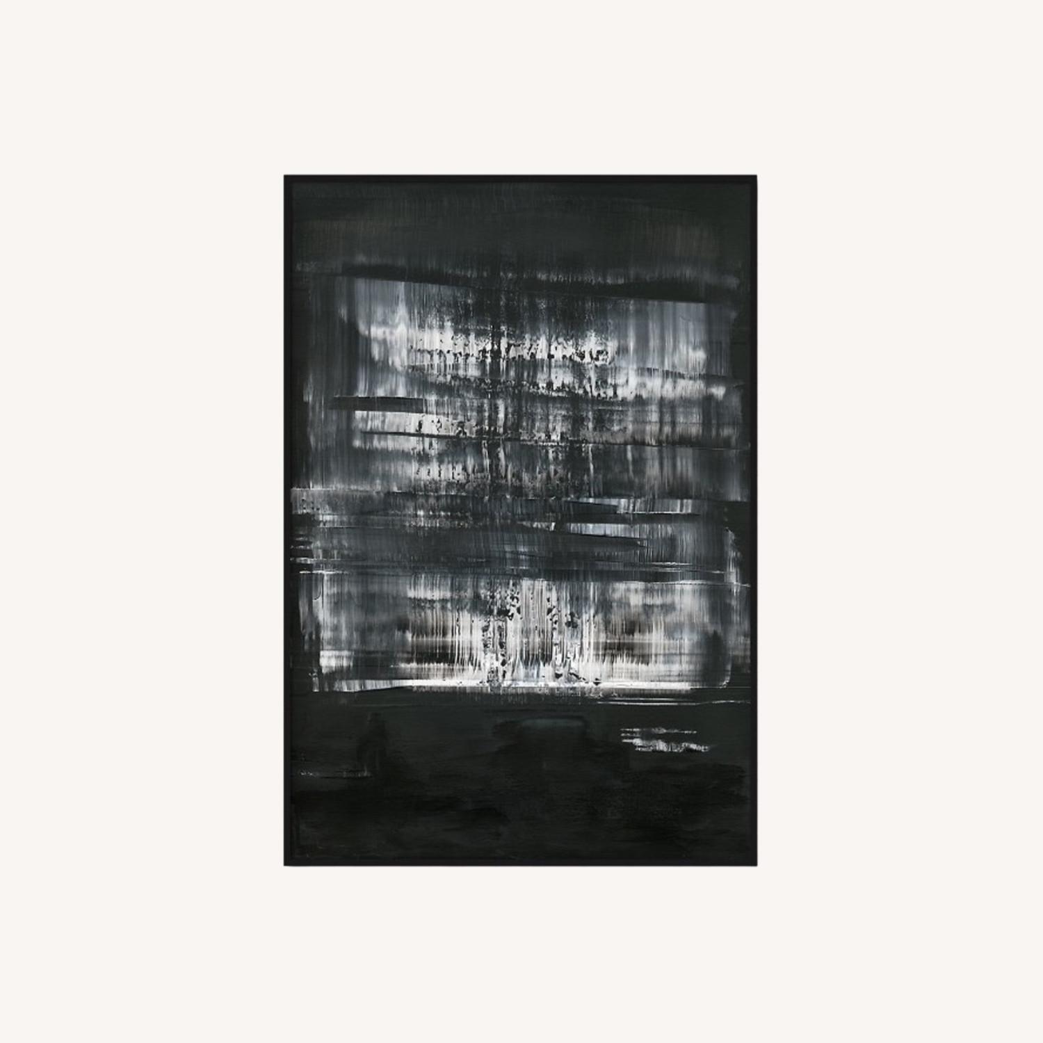 Restoration Hardware Black Wall Art - image-0
