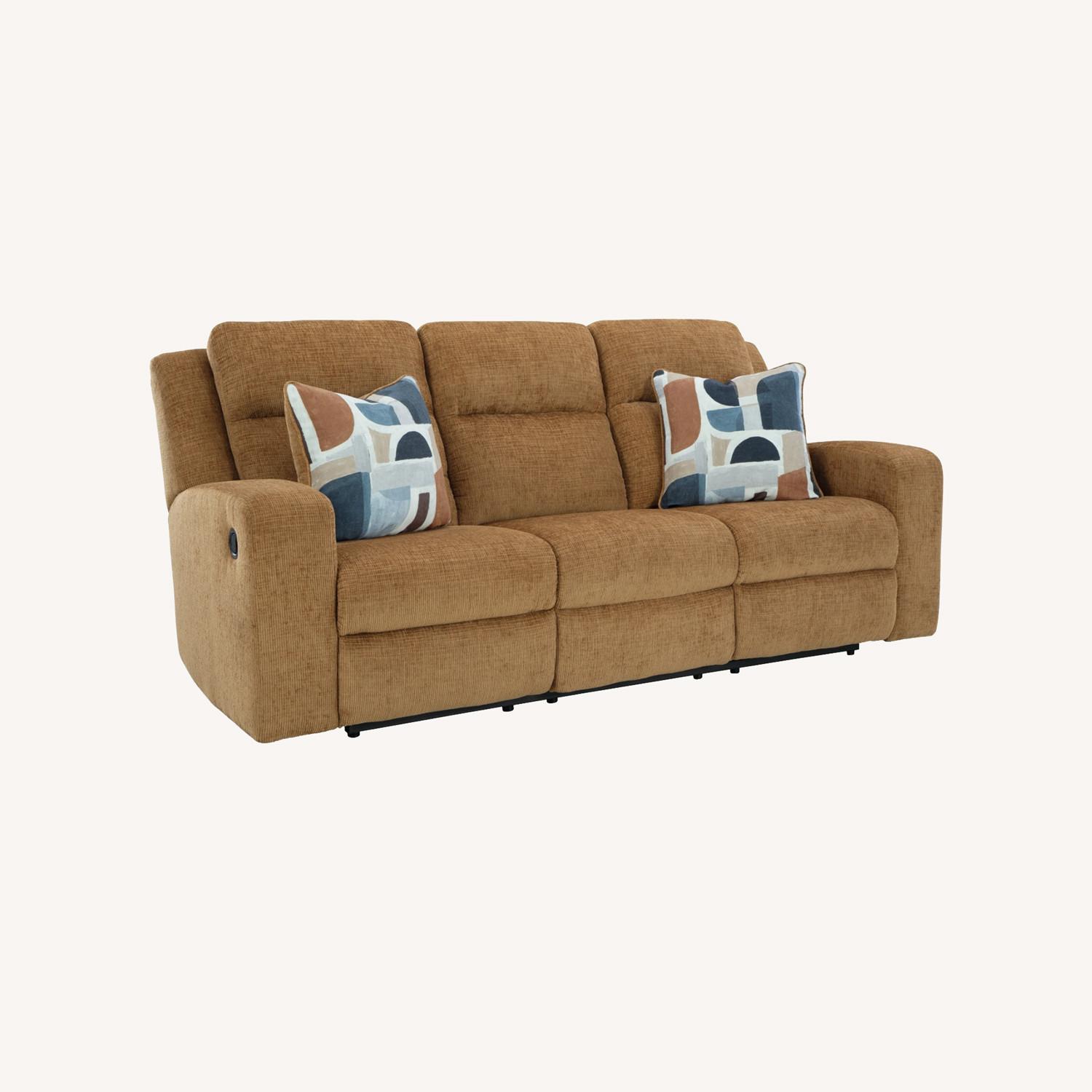 Kanlow Reclining Fabric Sofa - image-0