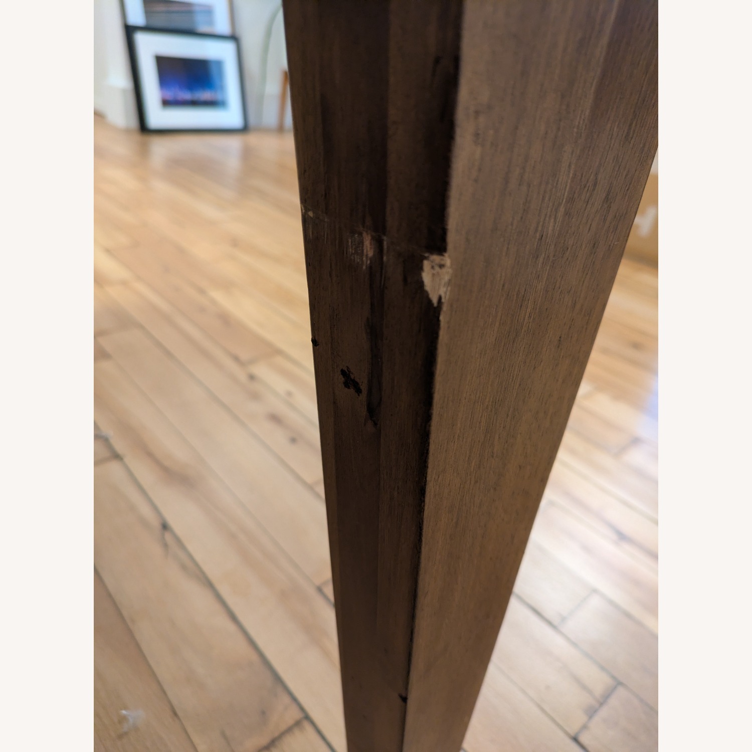 West Elm Extendable Dining Table & Benches - image-5