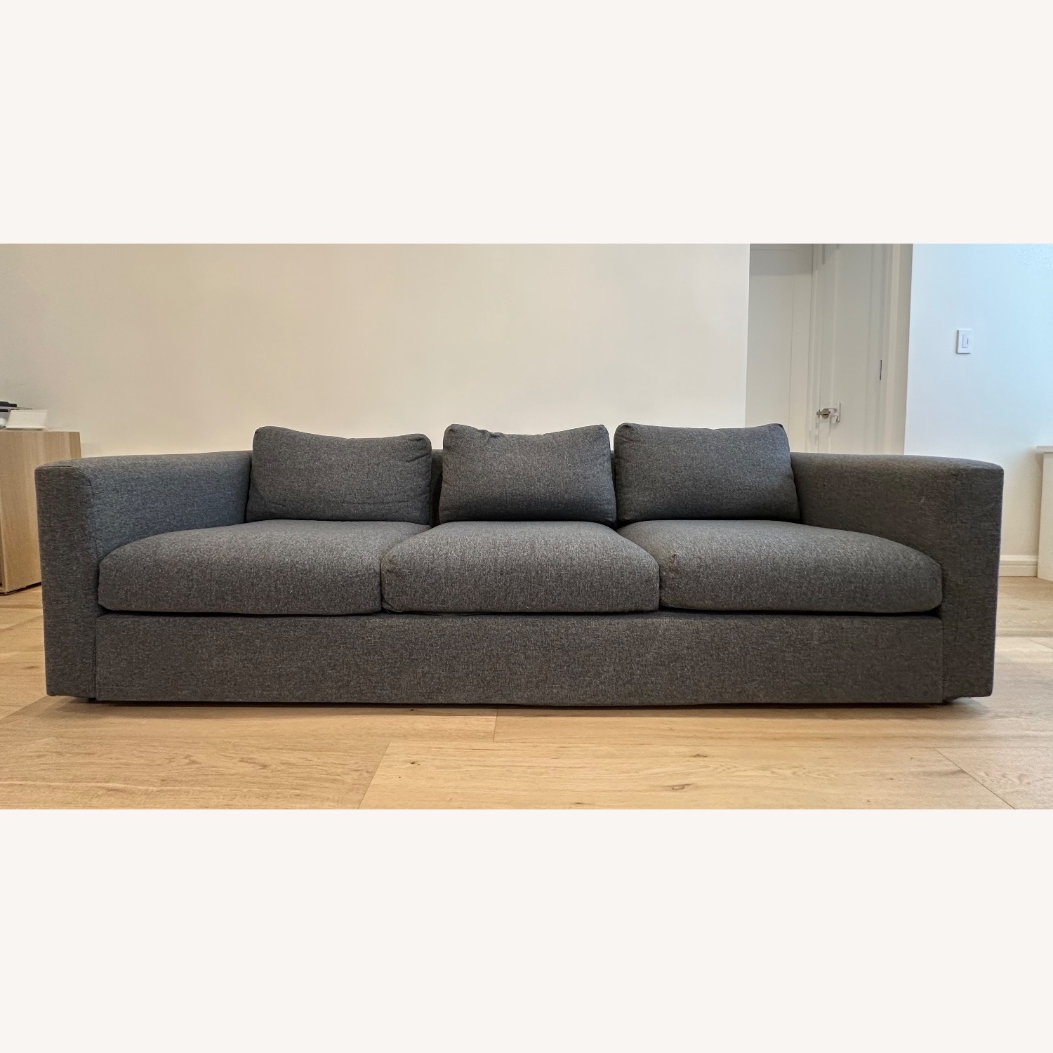 IKEA Dark Gray Fabric 3+ Seater Sofa - image-2