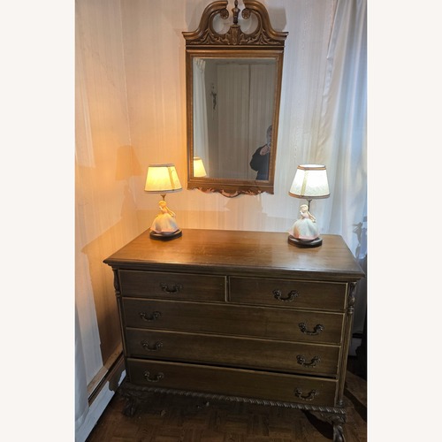 Used Vintage/Antique Finds Light Brown Dresser for sale on AptDeco