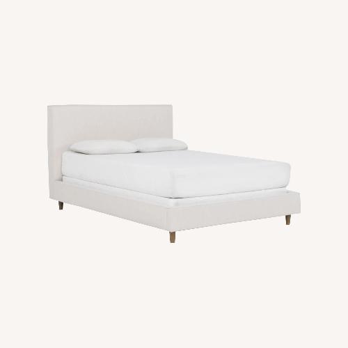 Used Dean Sand II Queen Upholstered Panel Bed for sale on AptDeco