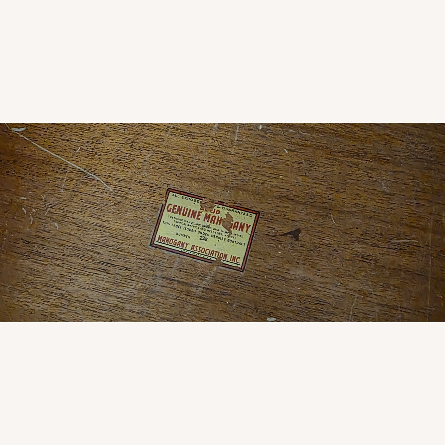 Vintage/Antique Finds Dark Brown Wood Nightstand - image-3