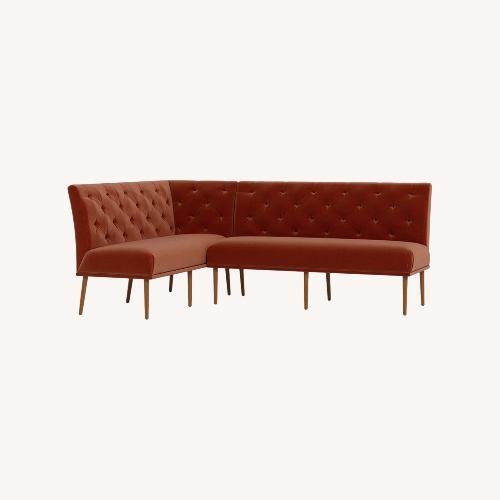 Used Dorian Upholstered Left Banquette for sale on AptDeco