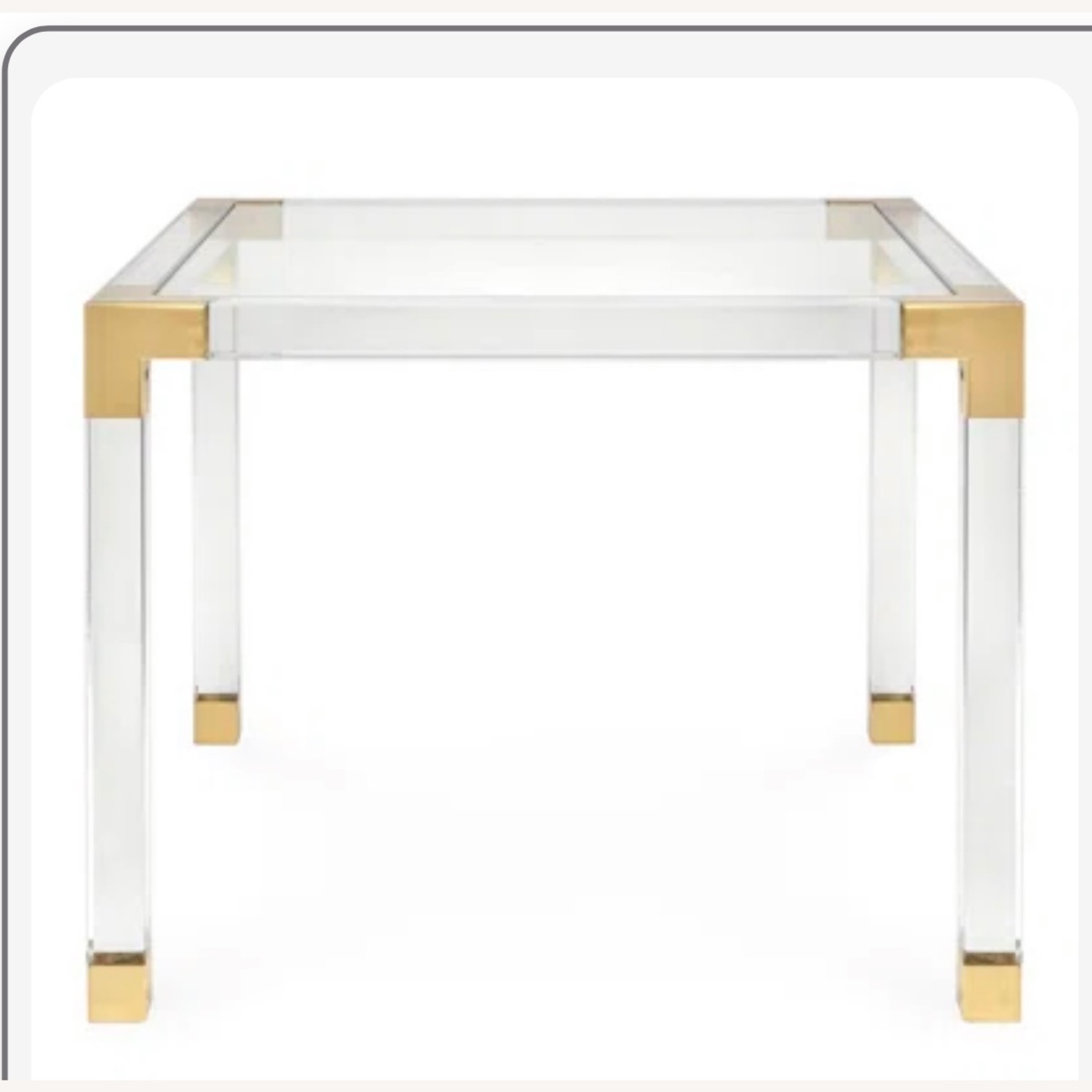 Safavieh Evanna Transparent Dining Table - image-1