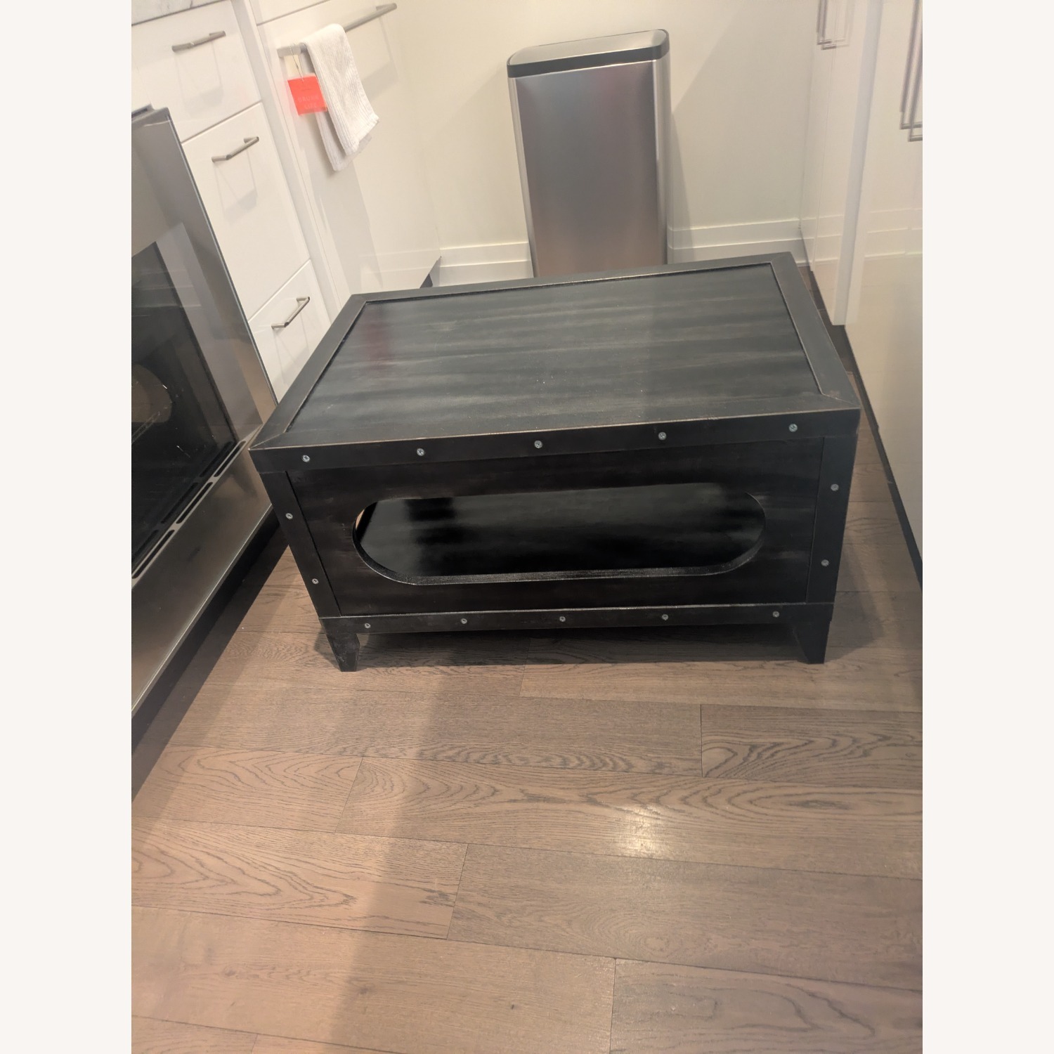 Custom Handmade Gunmetal Coffee Table - image-3