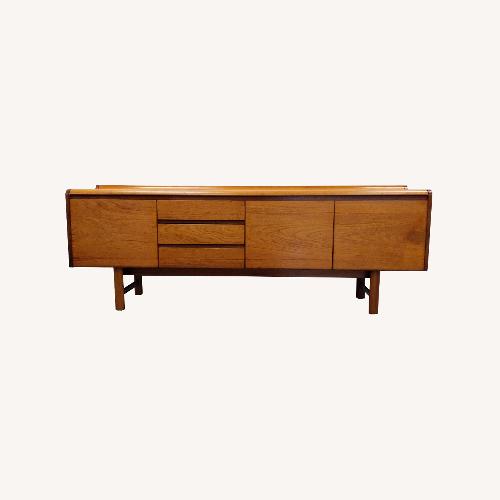Used Vintage Mid Century Modern Teak Credenza for sale on AptDeco