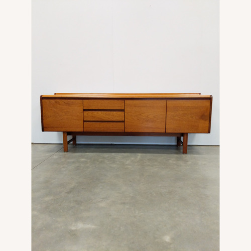 Used Vintage Mid Century Modern Teak Credenza for sale on AptDeco