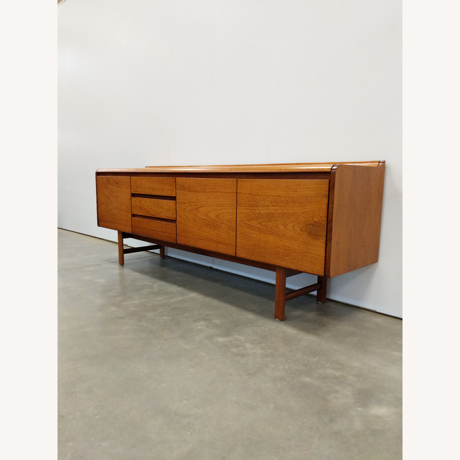 Vintage Mid Century Modern Teak Credenza - image-2