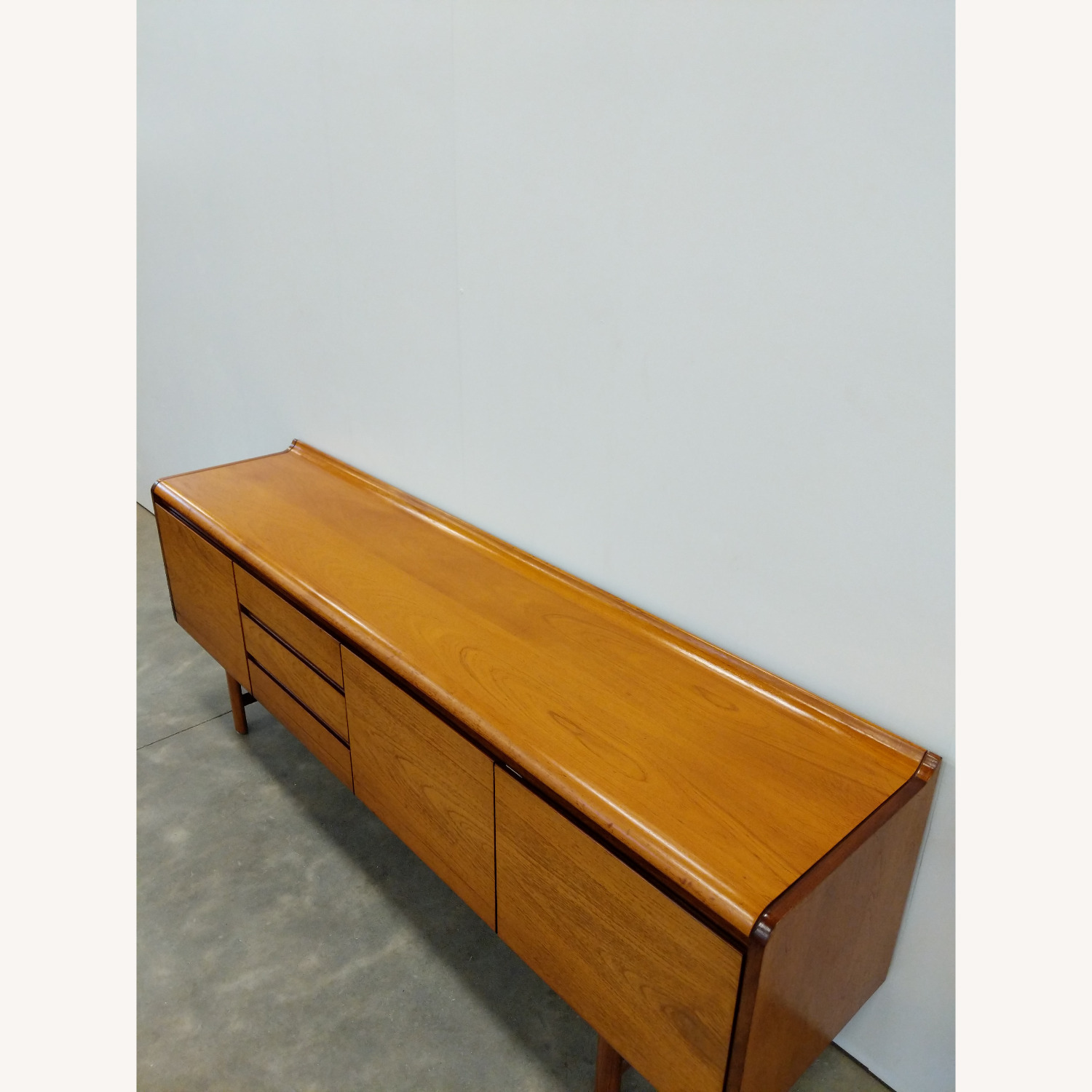 Vintage Mid Century Modern Teak Credenza - image-6