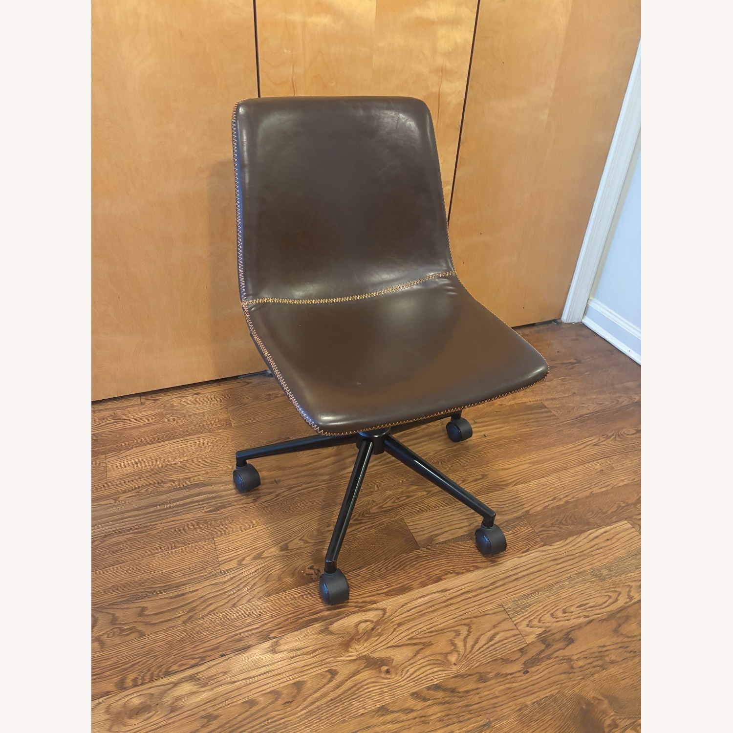 Dark Brown Alina Air Lift Task Chair - image-3