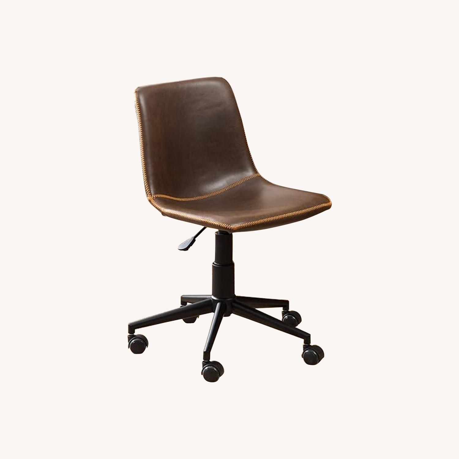 Dark Brown Alina Air Lift Task Chair - image-0