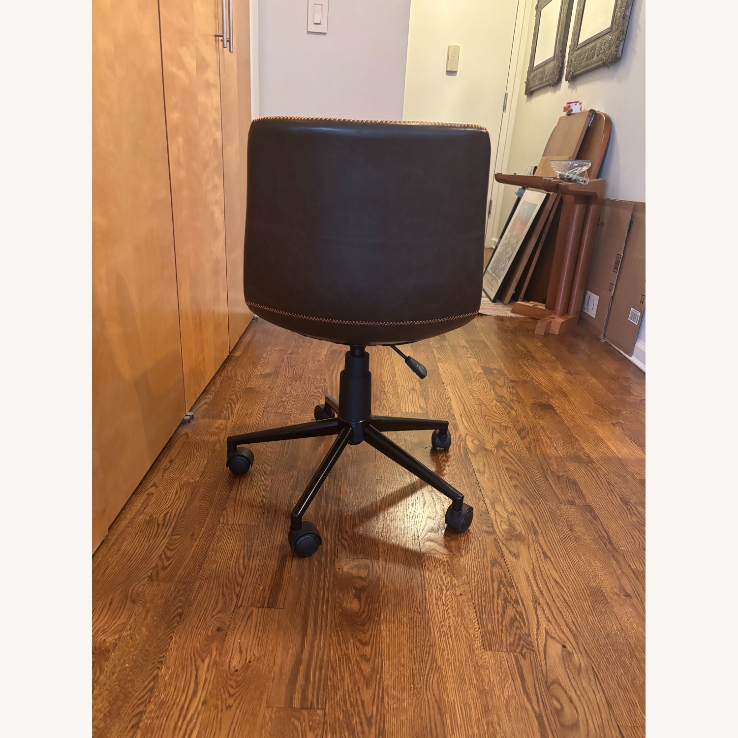 Dark Brown Alina Air Lift Task Chair - image-2