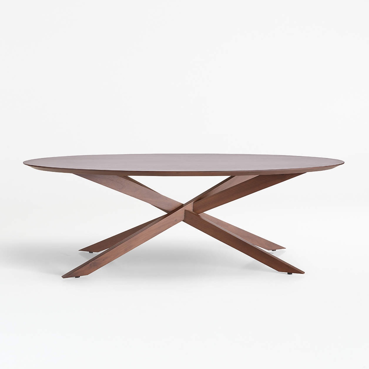 Crate & Barrel Apex Dark Brown Coffee Table - image-4