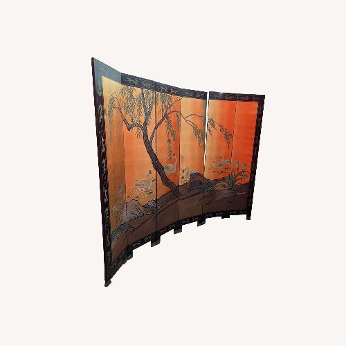 Used Vintage Oriental Wooden Room Divider for sale on AptDeco