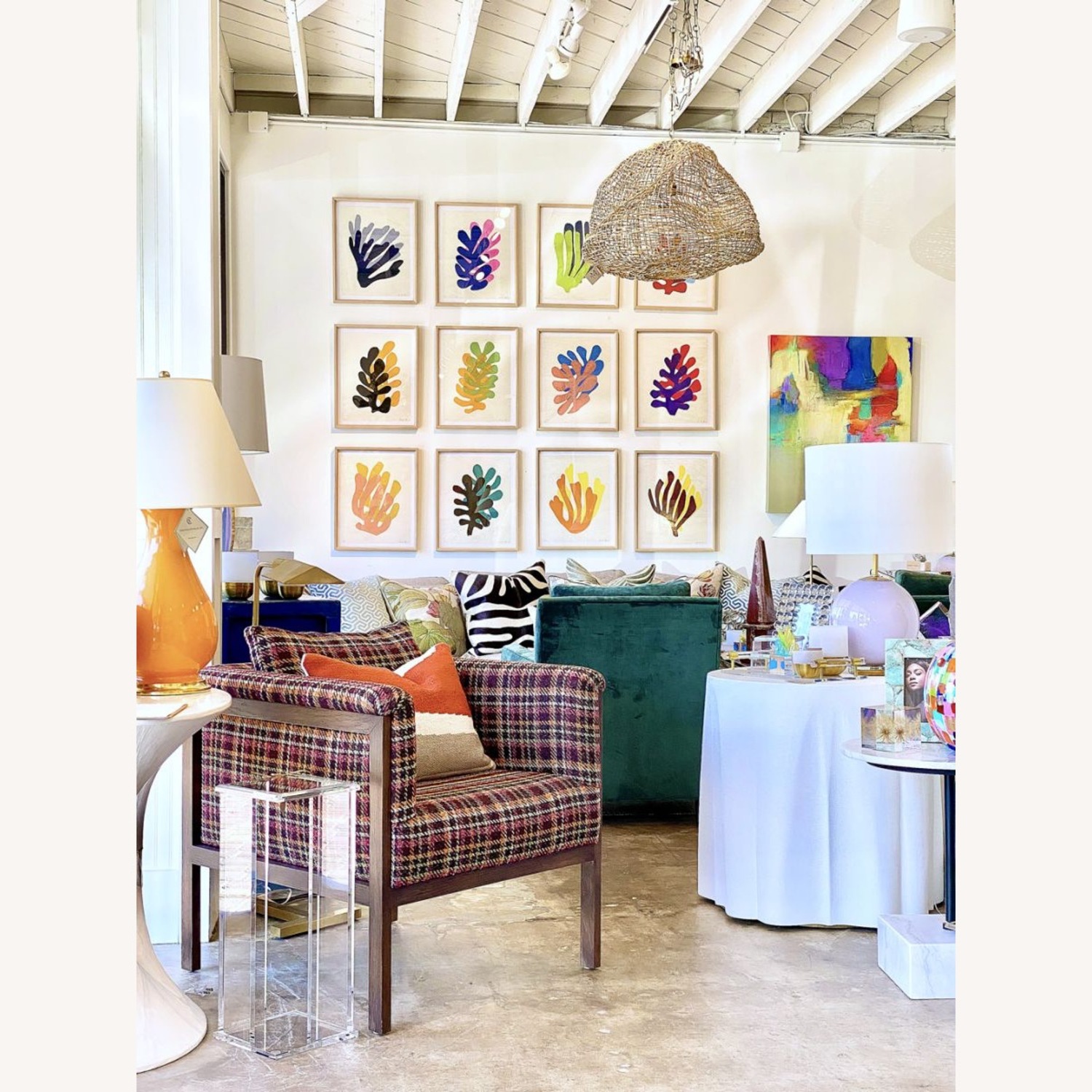 Made Goods Cascading White Side Table - image-3