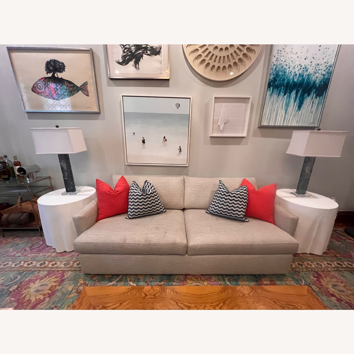 Made Goods Cascading White Side Table - image-6