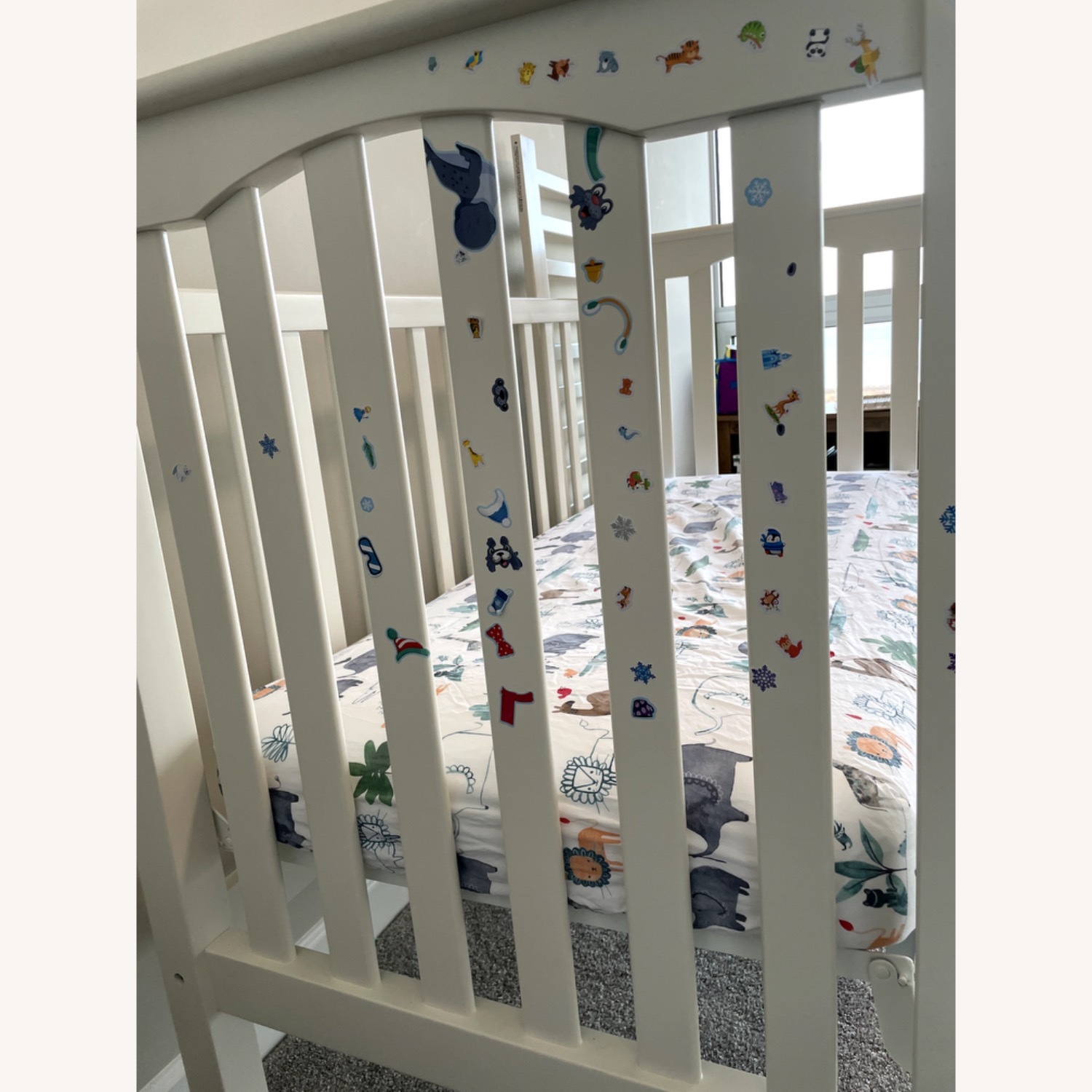 Pottery Barn Kendall Fixed Gate Crib - image-4