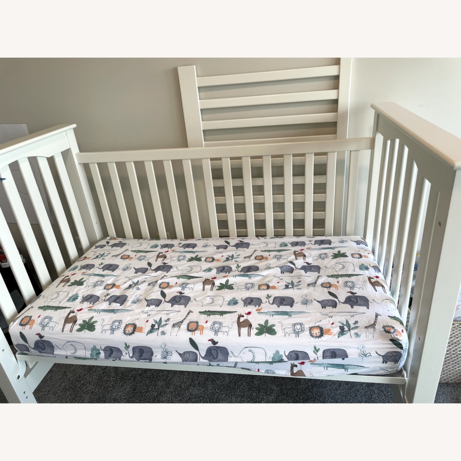 Pottery Barn Kendall Fixed Gate Crib - image-2