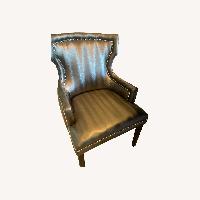 Dark Gray Wood Dining Chairs