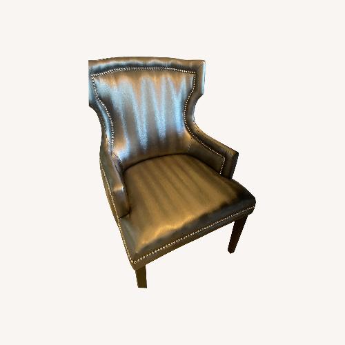 Used Dark Gray Wood Dining Chairs for sale on AptDeco