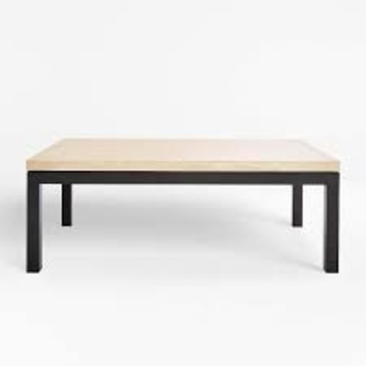 Crate and Barrel Parsons Tavertine  Coffee Table  - image-5