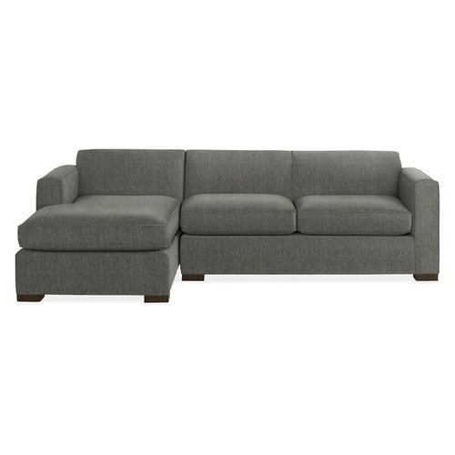 Used Room & Board 108" Ian Grey Left Chaise Sectional for sale on AptDeco