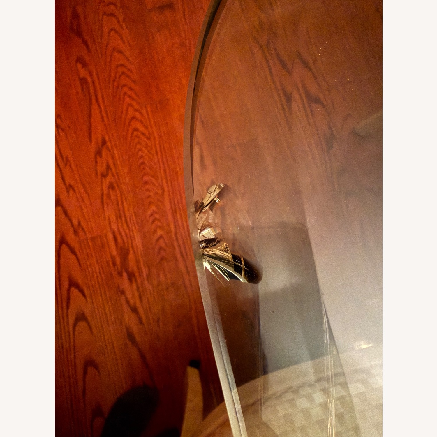 Henredon Table Legs with 1” thick Glass Top  - image-3