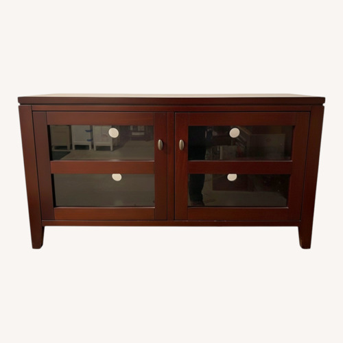 Used Crate & Barrel Kingston Corner Media Stand for sale on AptDeco