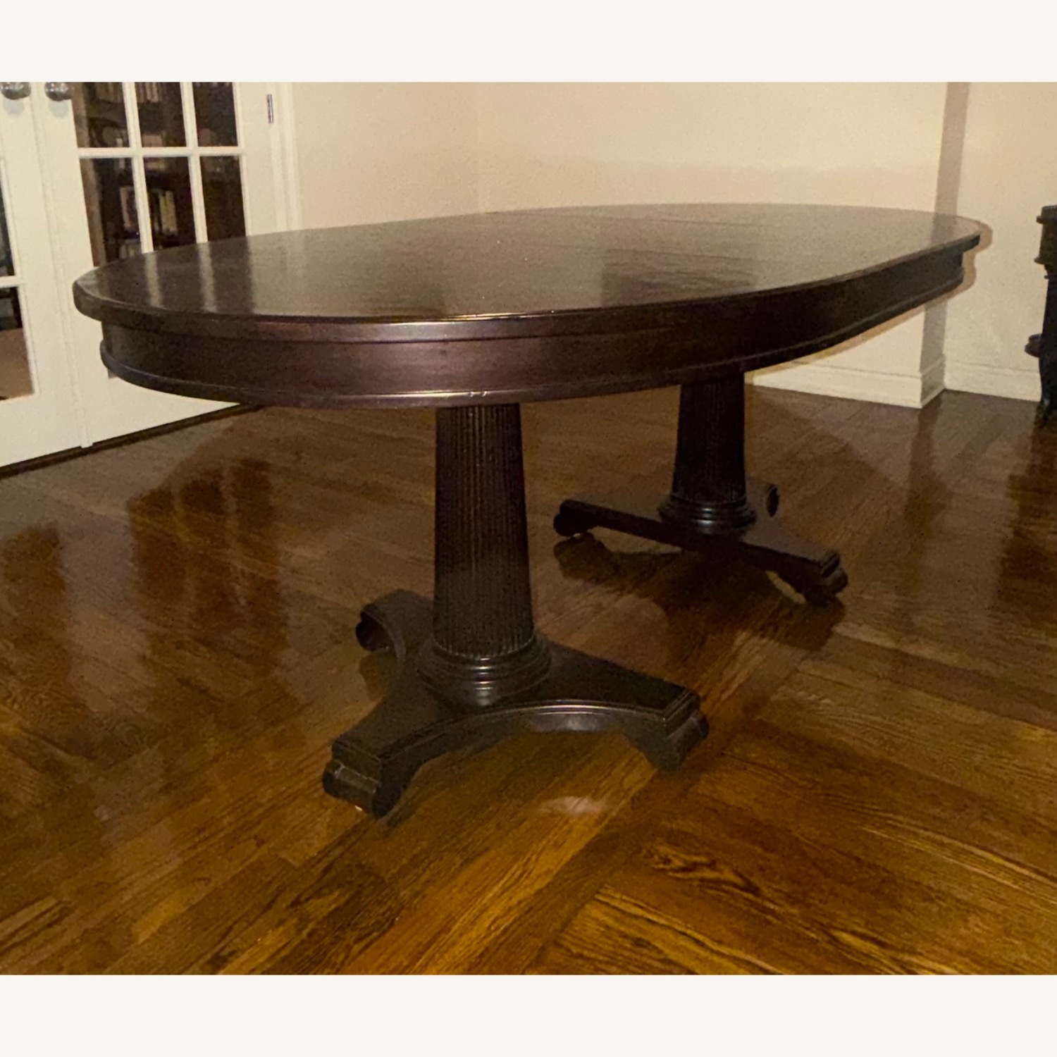 Drexel Oval Pedestal Dining Table - image-3