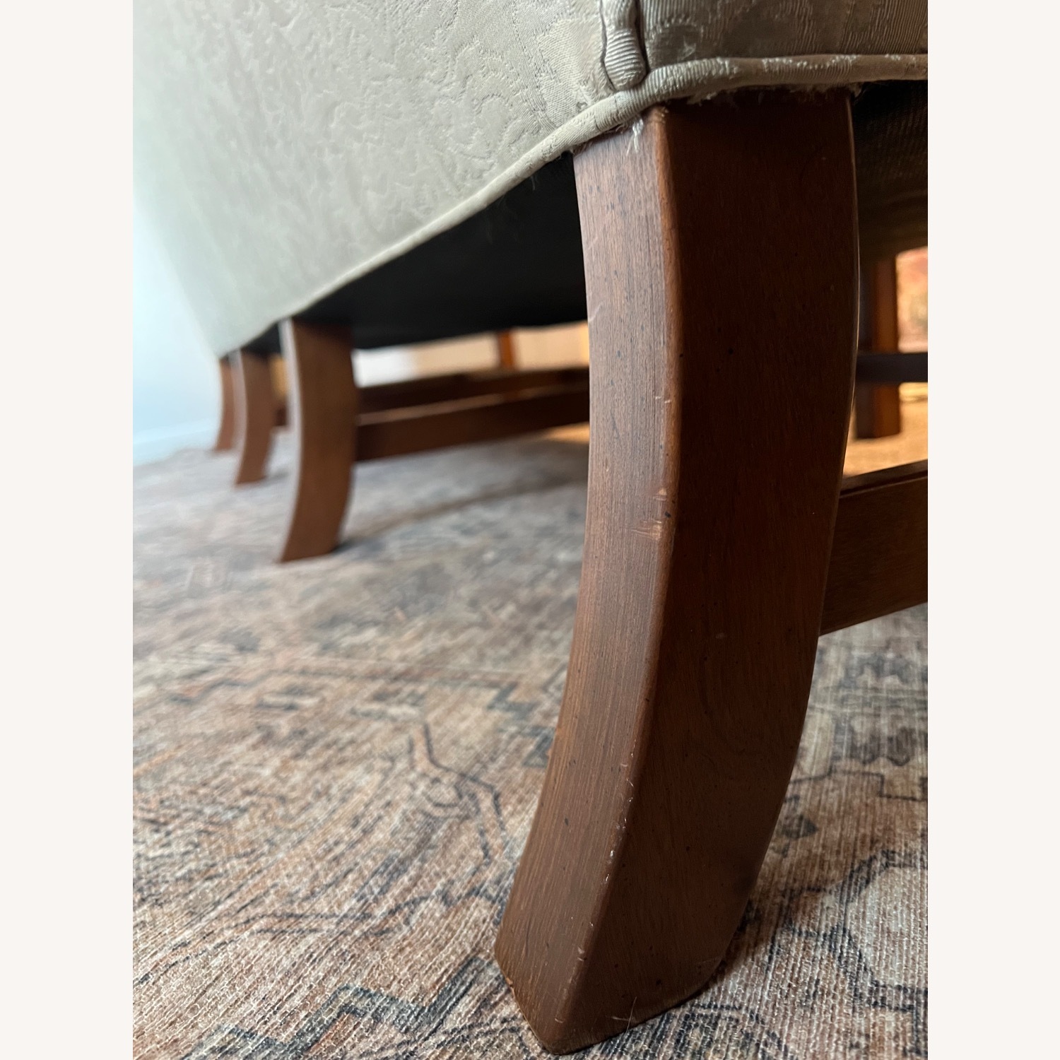 Custom Chippendale Camelback Mahogany Sofa - image-13