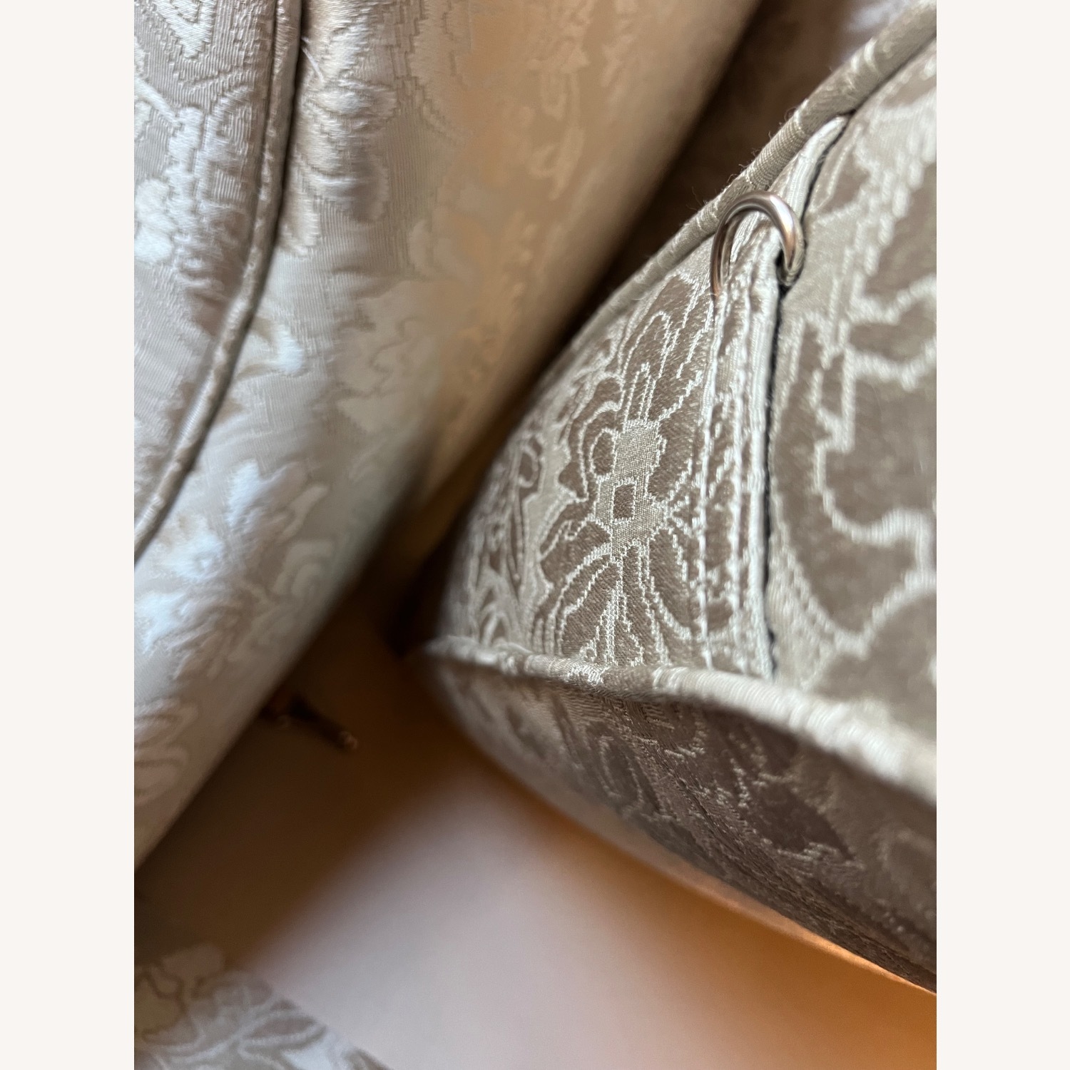 Custom Chippendale Camelback Mahogany Sofa - image-9