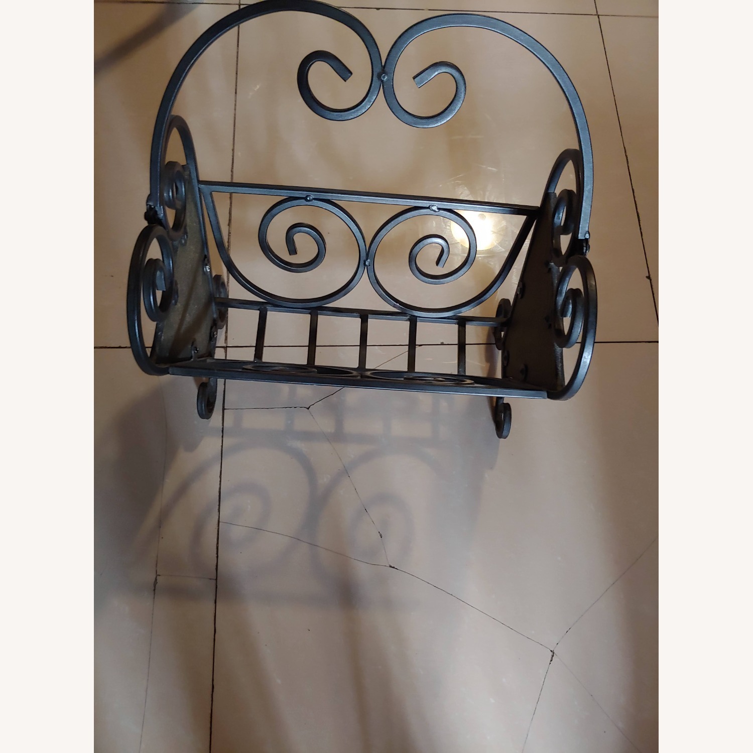 Powell Furniture Dark Brown Metal Décor - image-6