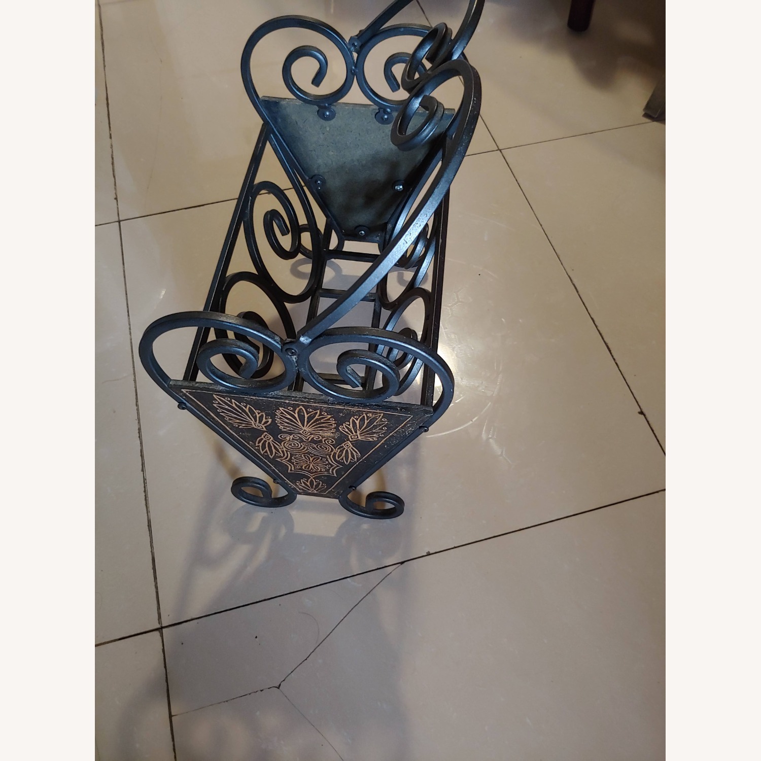 Powell Furniture Dark Brown Metal Décor - image-13