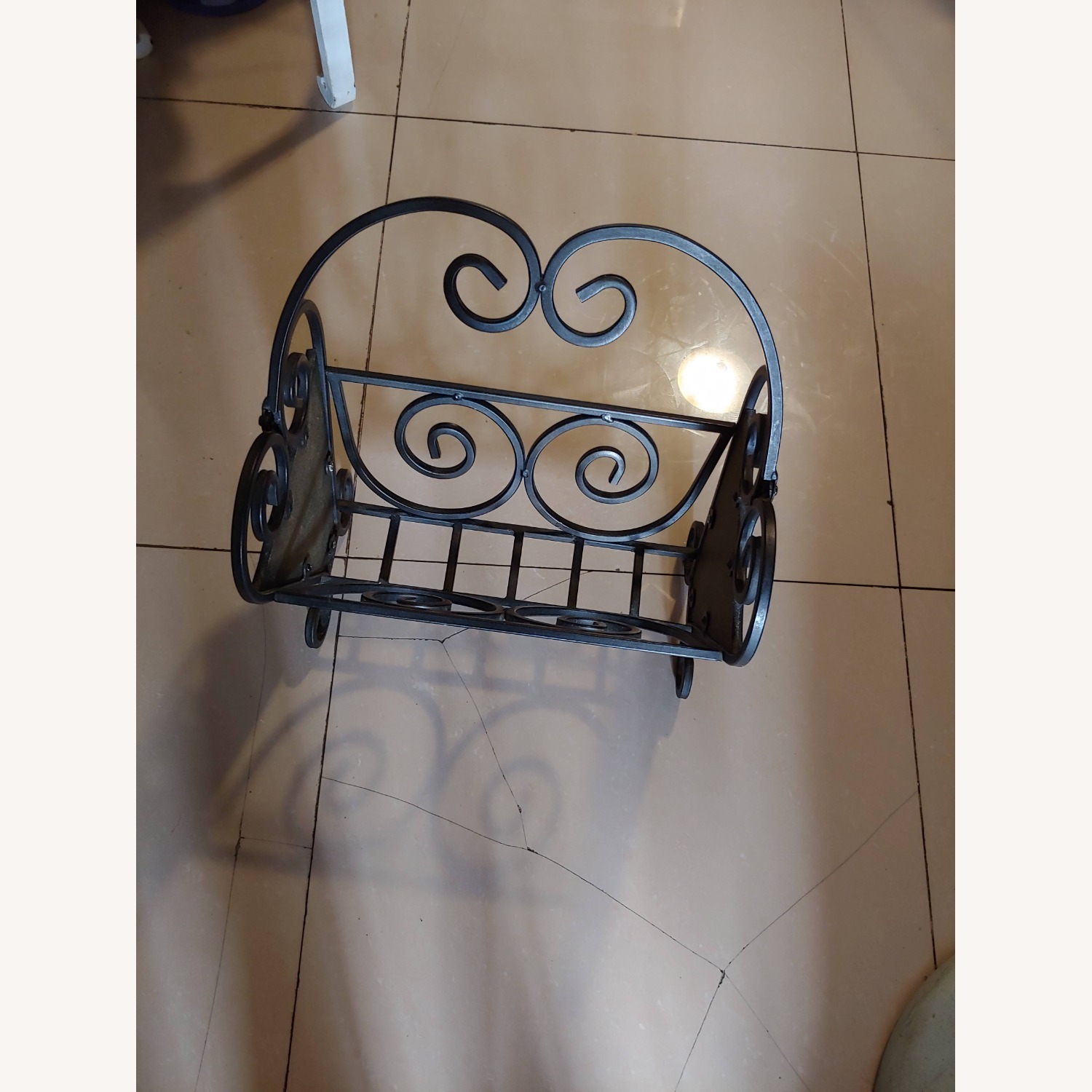 Powell Furniture Dark Brown Metal Décor - image-5