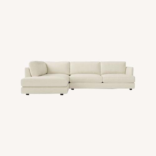Used West Elma Haven Sand Bench Sofa for sale on AptDeco
