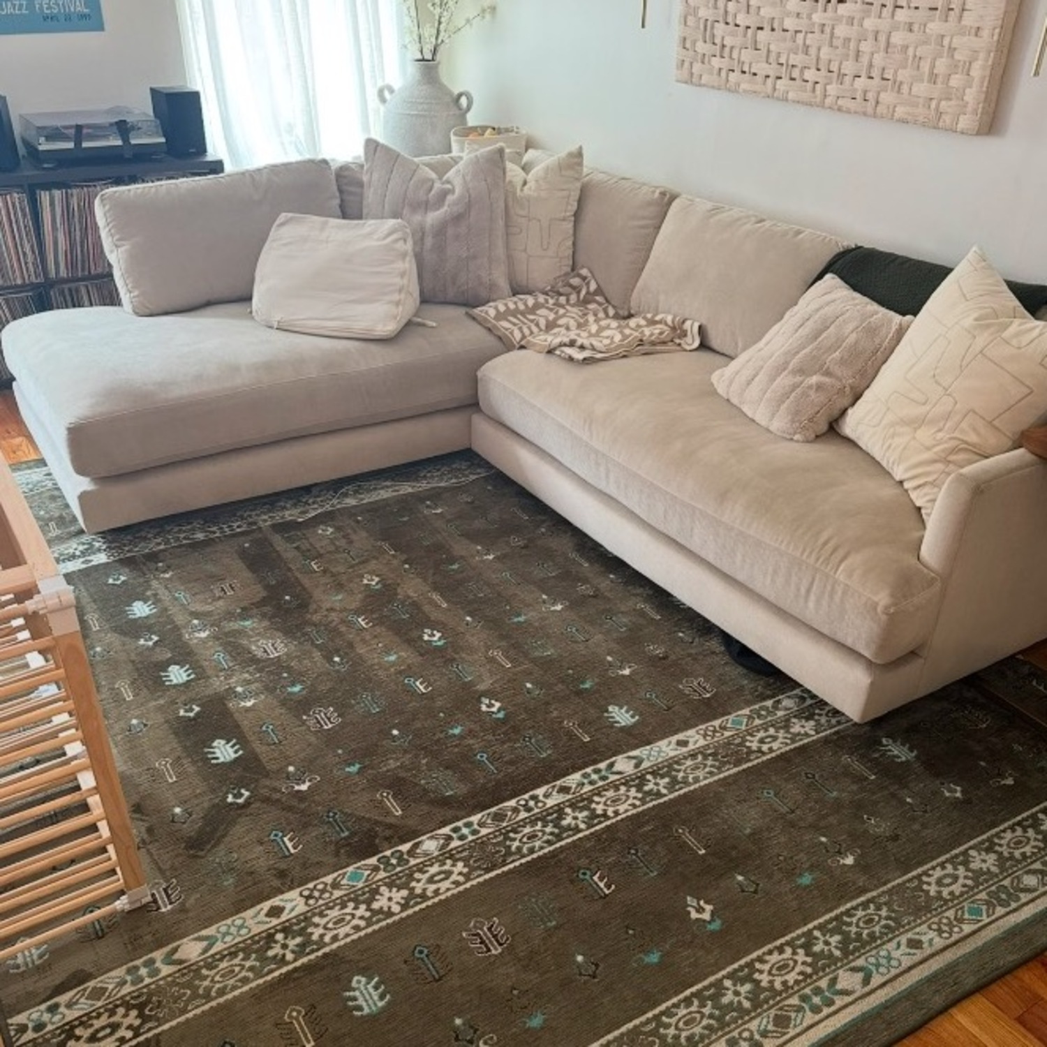 West Elma Haven Sand Bench Sofa - image-2