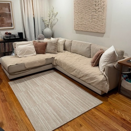 Used West Elma Haven Sand Bench Sofa for sale on AptDeco