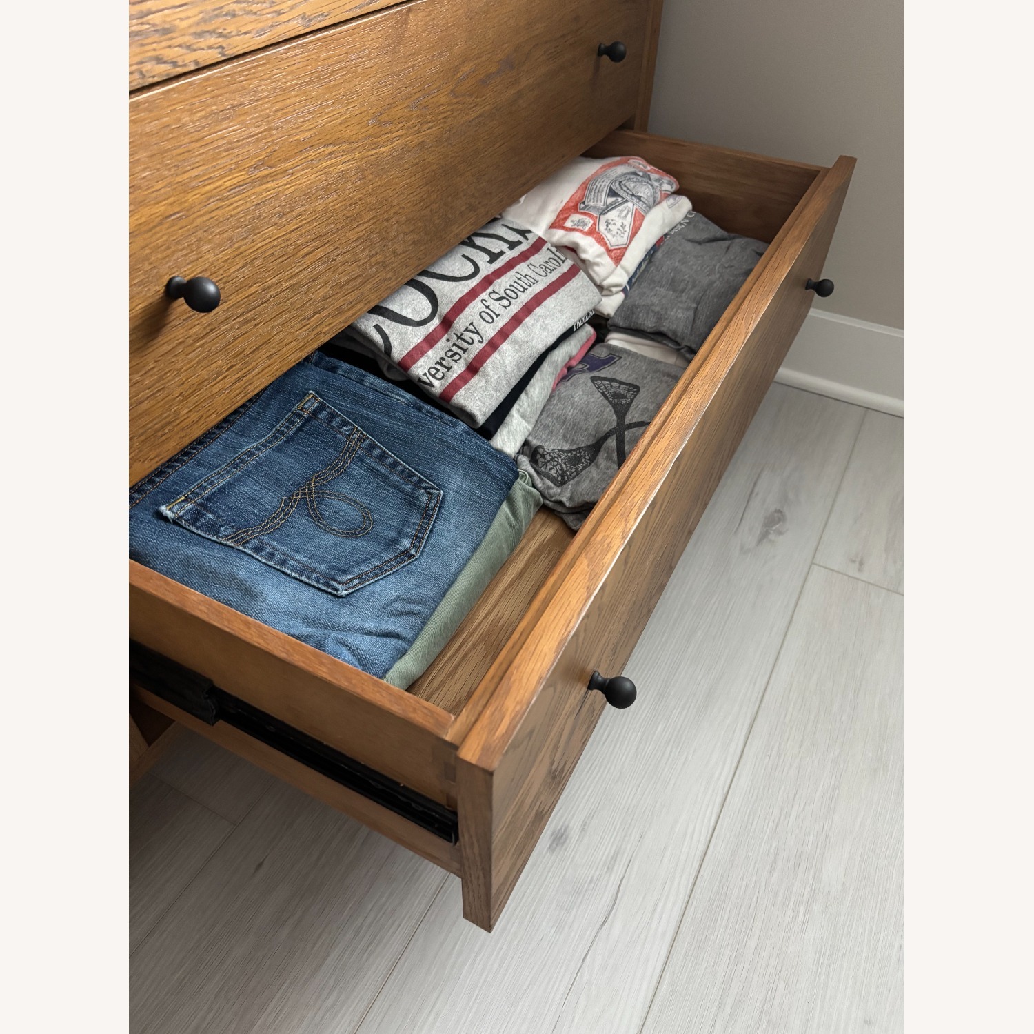Four Hands Roarke Dark Brown Wood Veneer Dresser - image-12